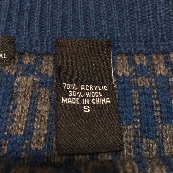 MODA INTERNATIONAL Blue Printed Knit Skirt - Picture 8 of 8